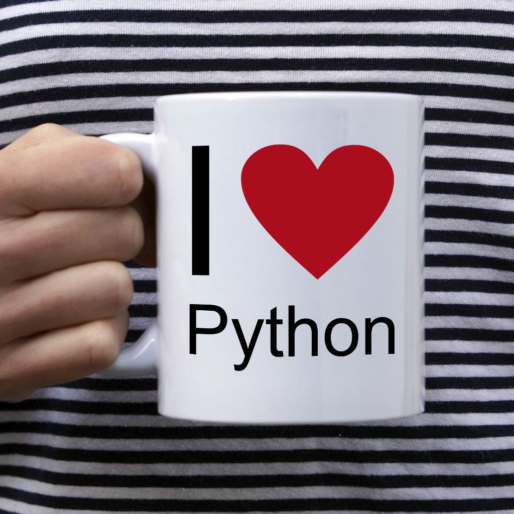 I love Python kubek - zdjęcie 1