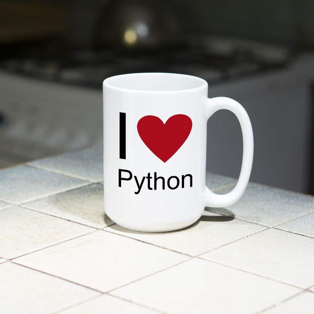 I love Python kubek - zdjęcie 2