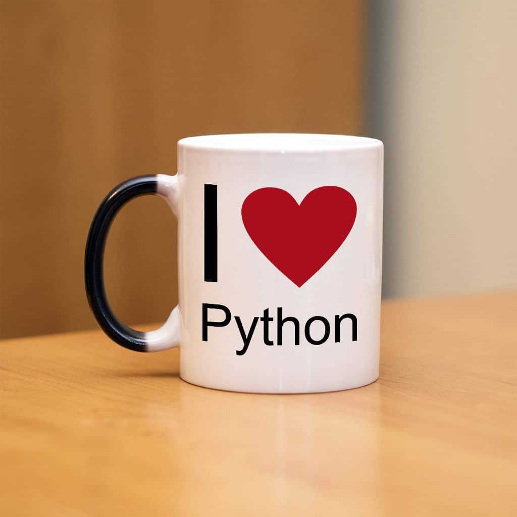 I love Python kubek - zdjęcie 3