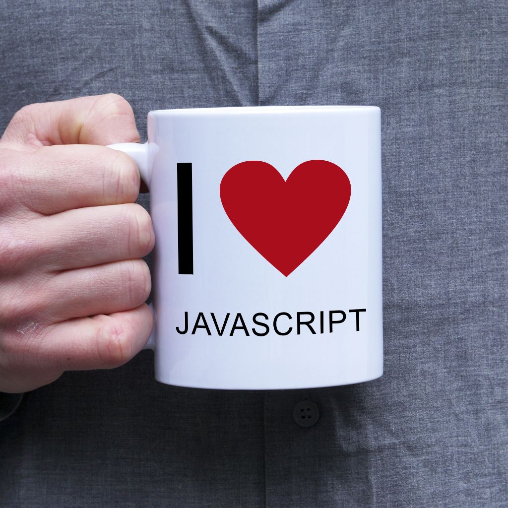 I love Javascript kubek - zdjęcie 1