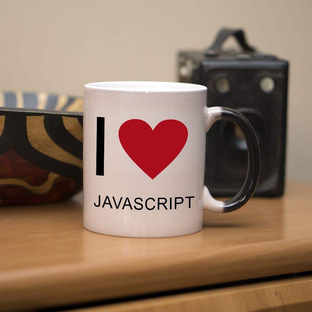 I love Javascript kubek - zdjęcie 3