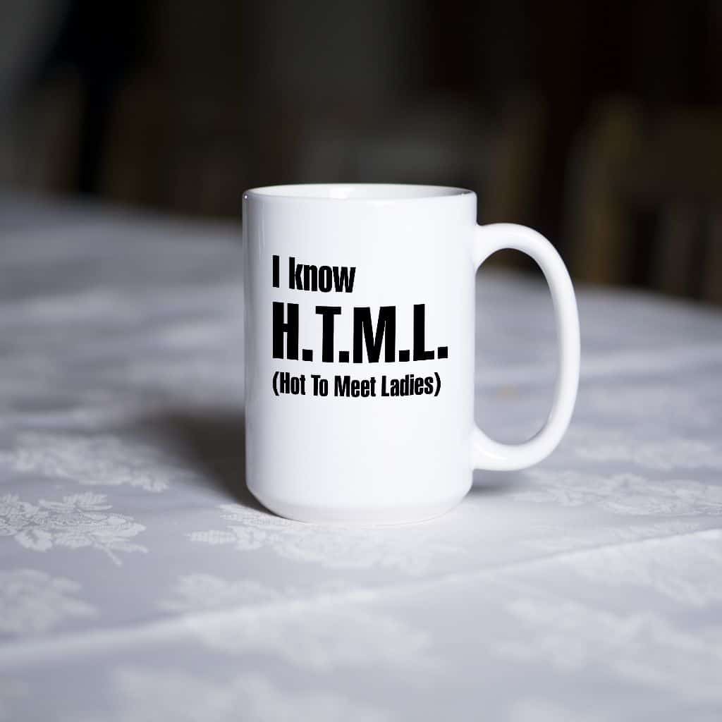 I know HTML kubek - zdjęcie 3