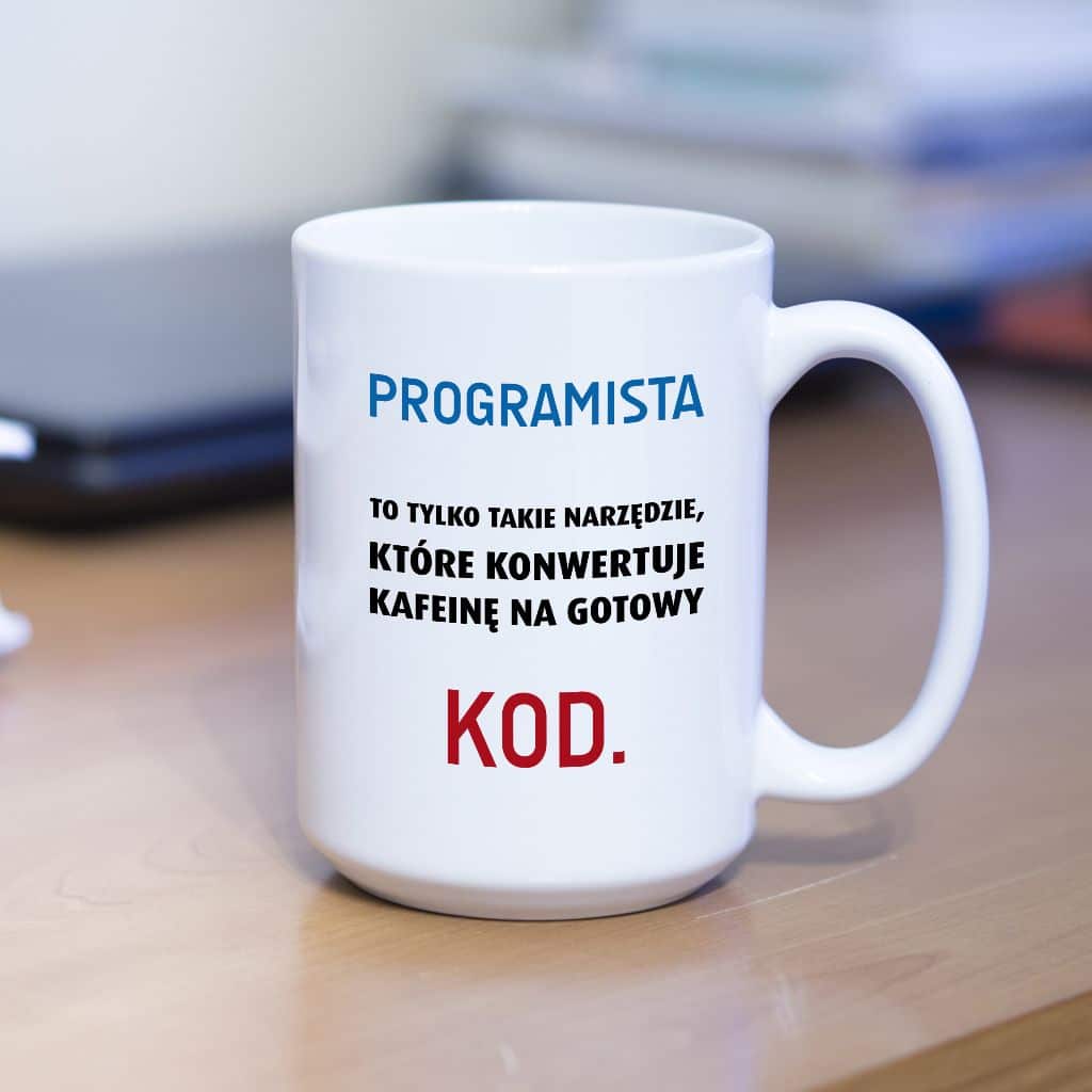 Programista kubek - zdjęcie 1