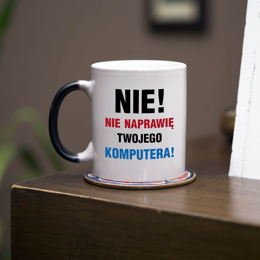 Nie! Nie naprawię twojego komputera Kubek - zdjęcie 2