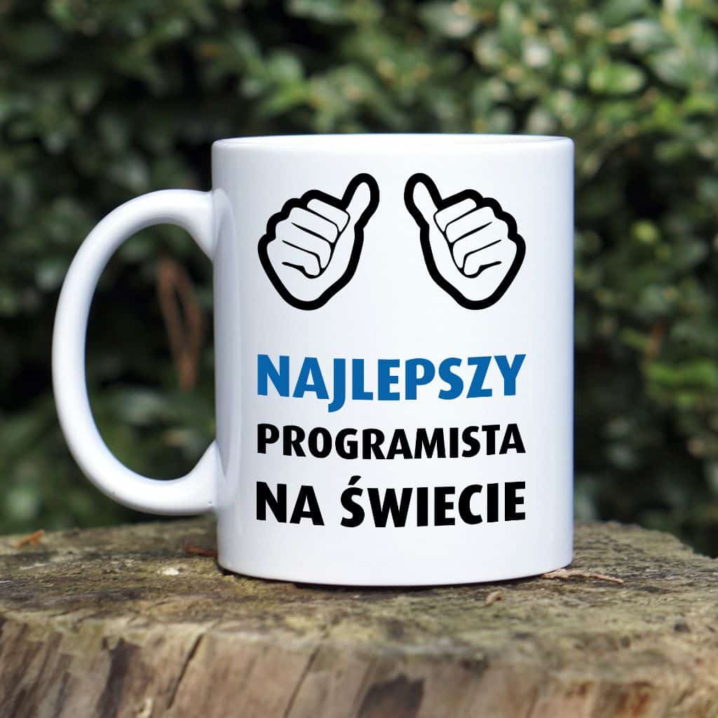 Najlepszy programista na świecie kubek - zdjęcie 1