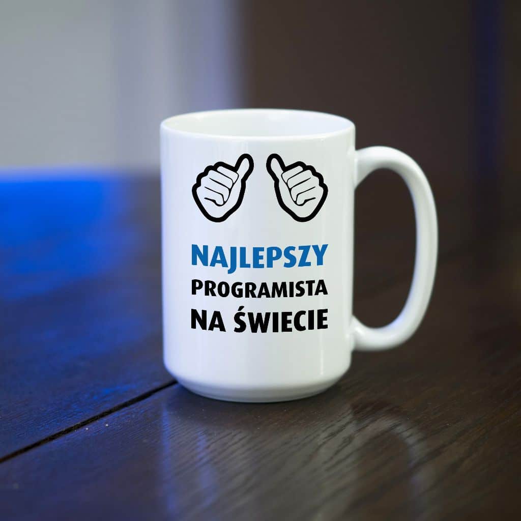 Najlepszy programista na świecie kubek - zdjęcie 3