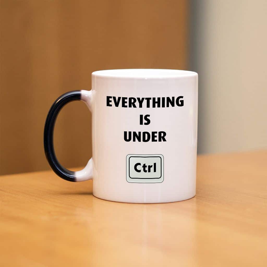 Everything is under CTRL kubek - zdjęcie 2