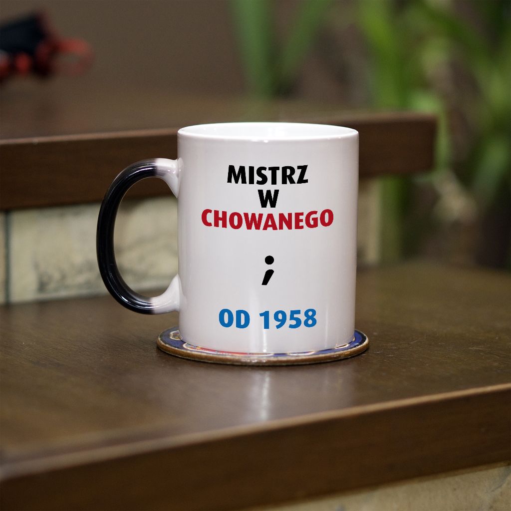 Mistrz w chowanego kubek - zdjęcie 1