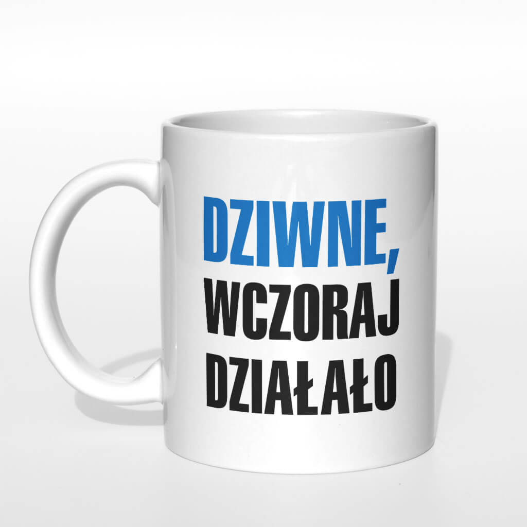 Dziwnie, wczoraj działało kubek - zdjęcie 1