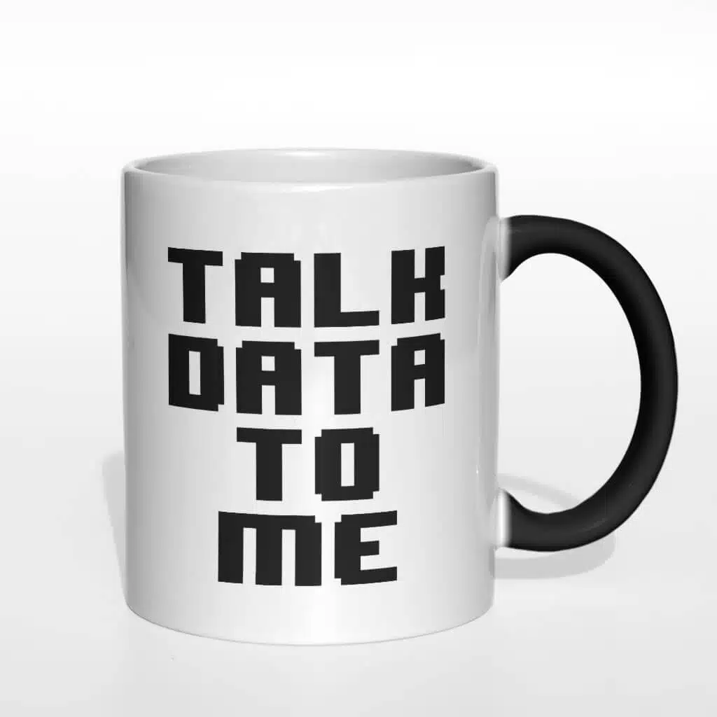 Talk data to me kubek - zdjęcie 2