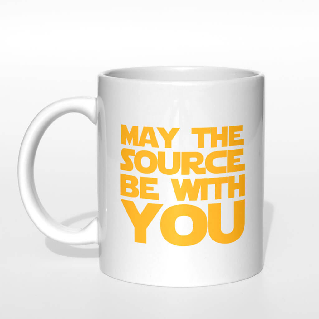 May the source be with you kubek - zdjęcie 1