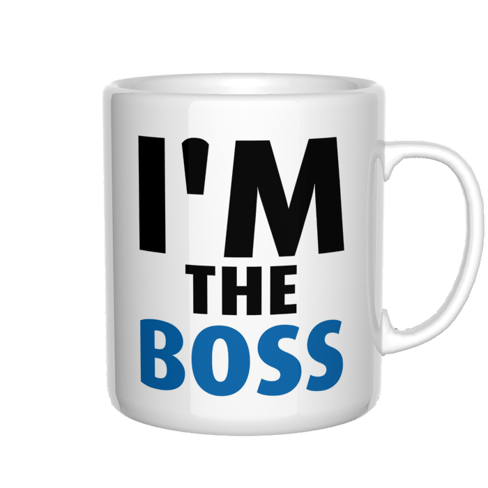 I&#039;m the boss kubek - zdjęcie 4