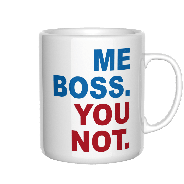 Me Boss You not kubek - zdjęcie 4