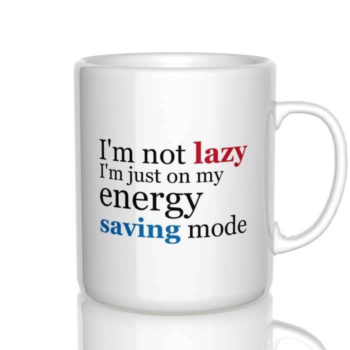 I&#039;m not lazy kubek - zdjęcie 4