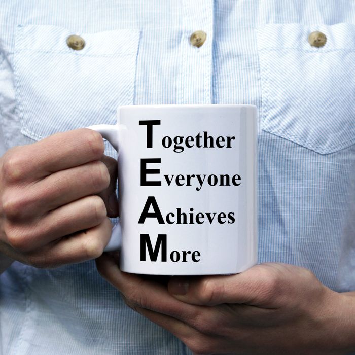 Together Everyone Achieves More kubek - zdjęcie 1