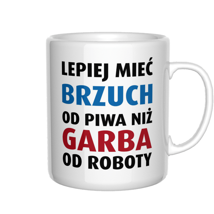 Lepiej mieć brzuch od piwa kubek - zdjęcie 4