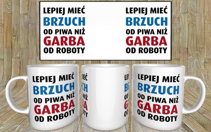 Lepiej mieć brzuch od piwa kubek - zdjęcie 5