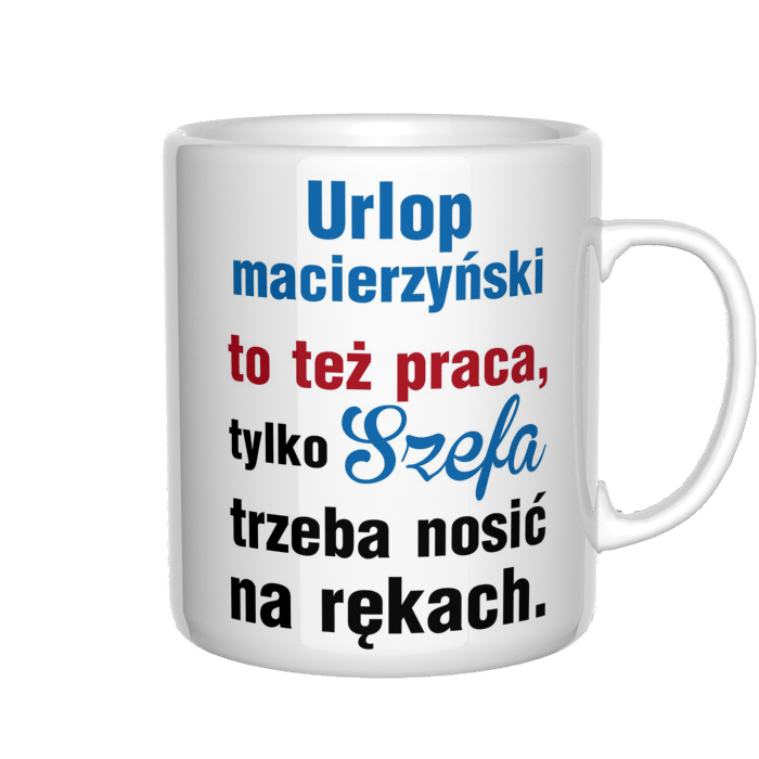 Urlop macierzyński to też praca kubek - zdjęcie 4