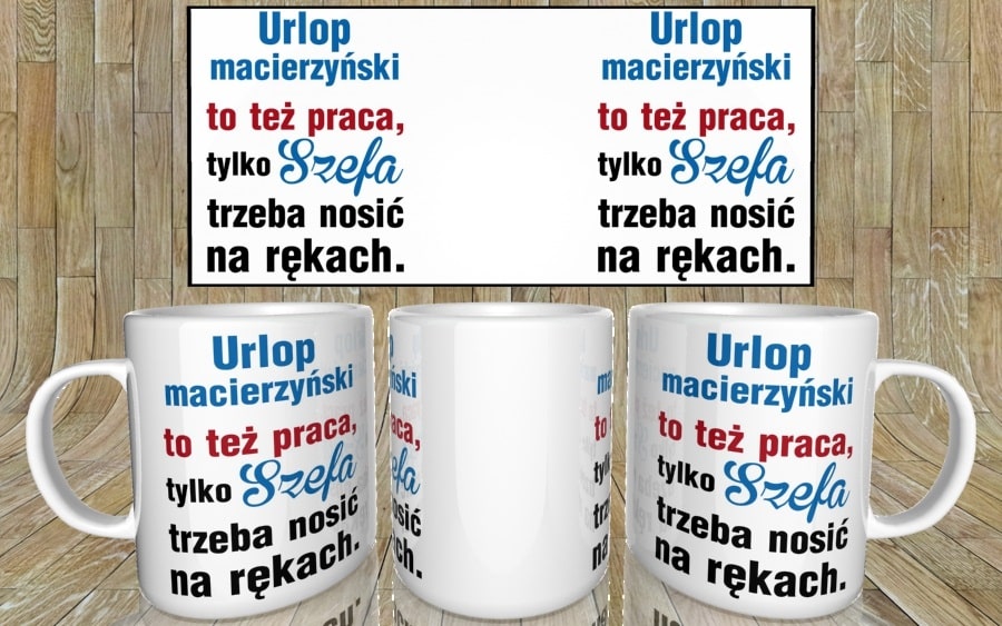 Urlop macierzyński to też praca kubek - zdjęcie 5