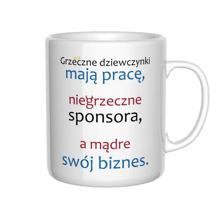 Grzeczne dziewczynki mają pracę kubek - zdjęcie 4