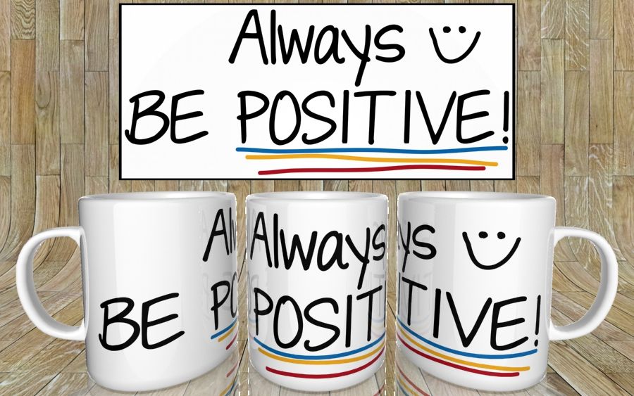 Always be positive kubek - zdjęcie 5