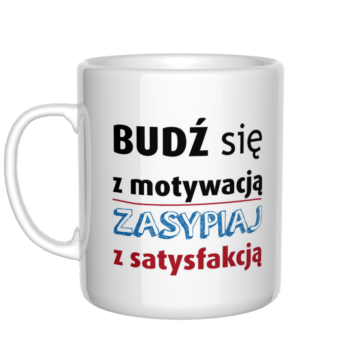 Budź się z motywacją kubek - zdjęcie 2