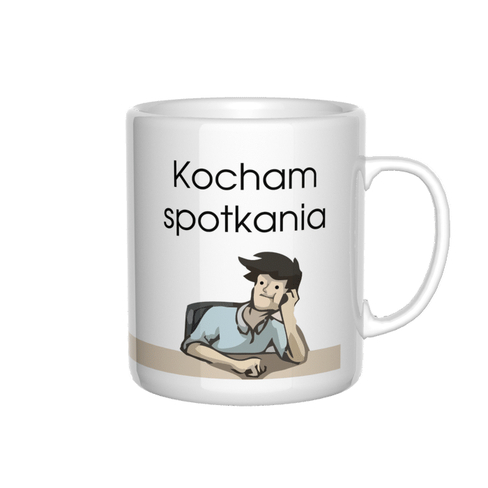 Kocham spotkania kubek - zdjęcie 4