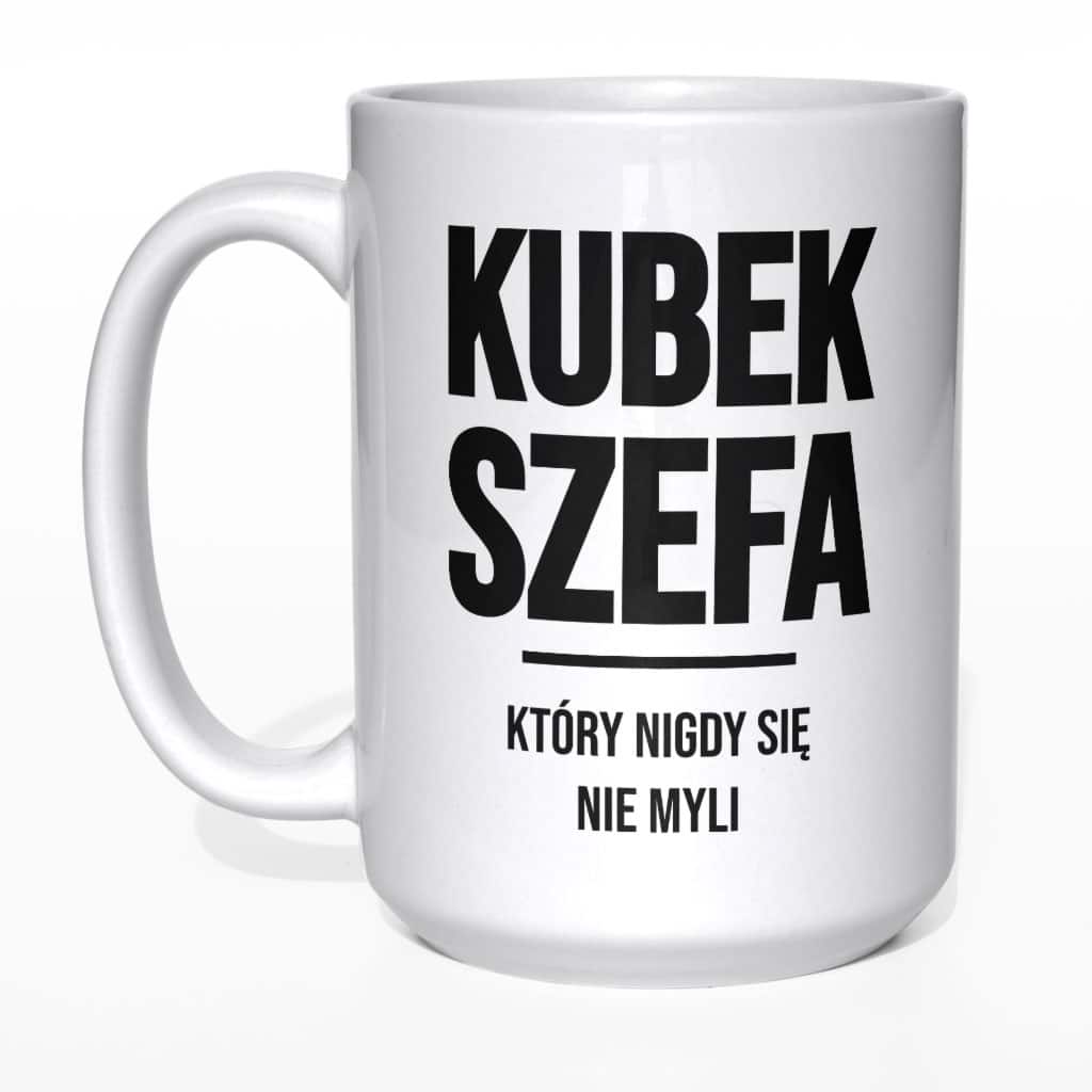 Kubek Szefa który nigdy się nie myli - zdjęcie 1