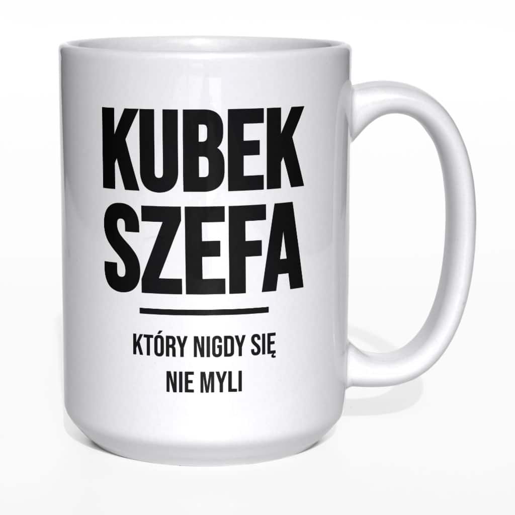 Kubek Szefa który nigdy się nie myli - zdjęcie 2