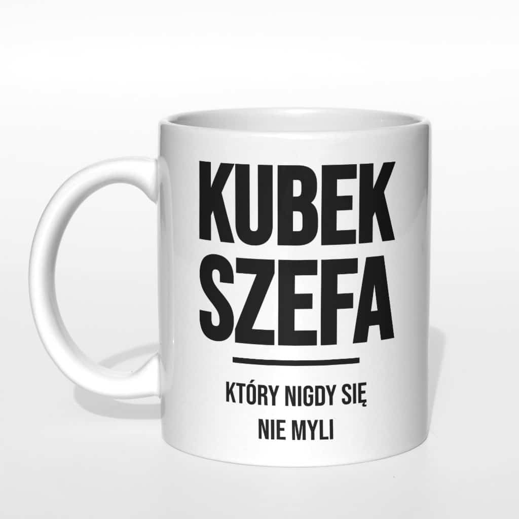 Kubek Szefa który nigdy się nie myli - zdjęcie 3