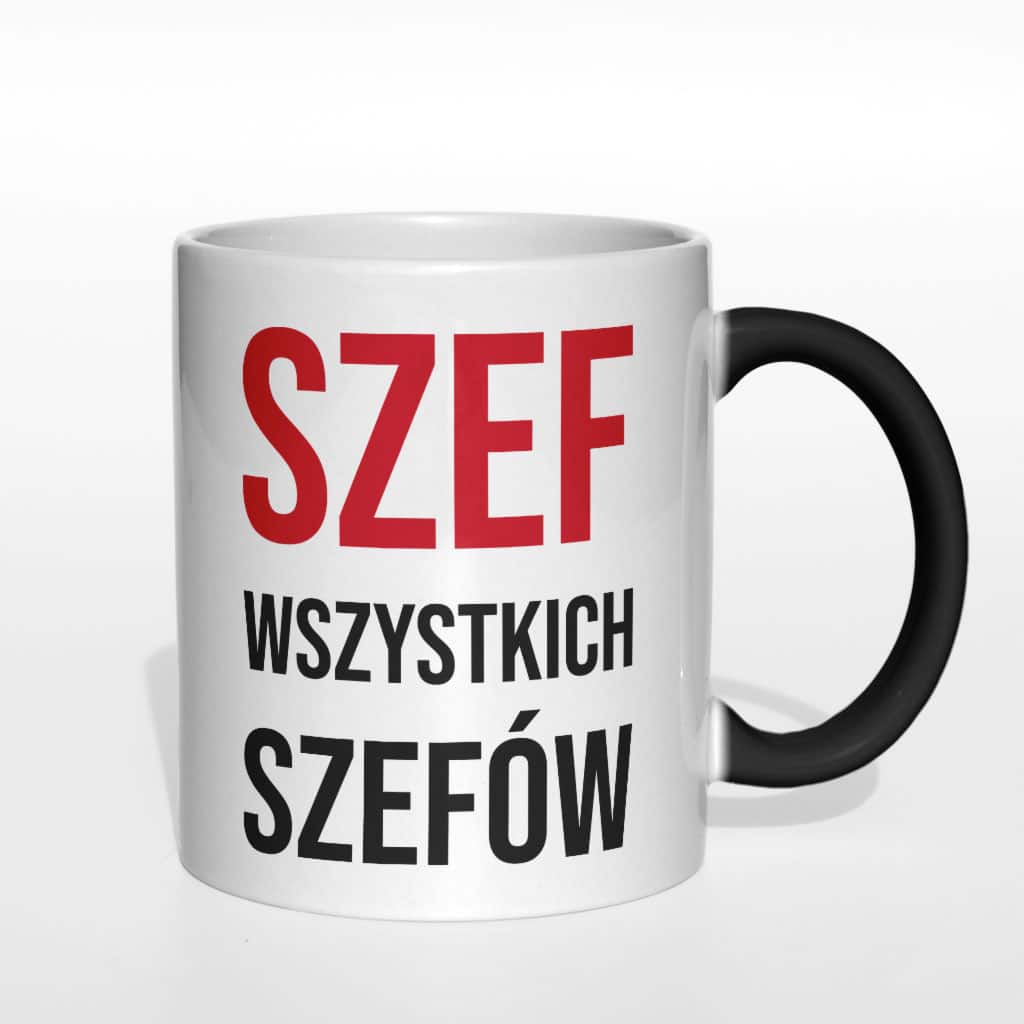 Szef wszystkich szefów kubek - zdjęcie 6