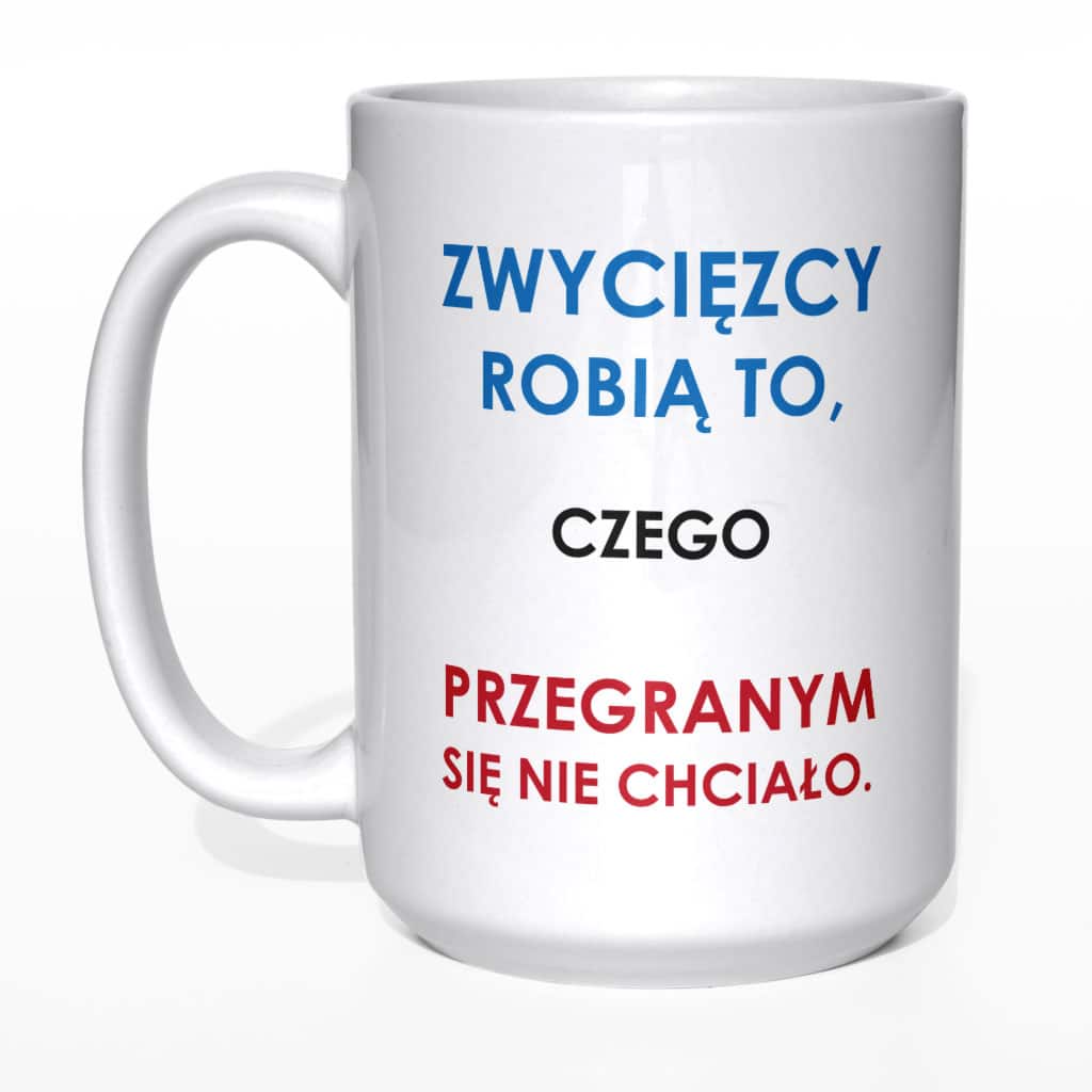 Zwycięzcy robią to czego kubek - zdjęcie 1