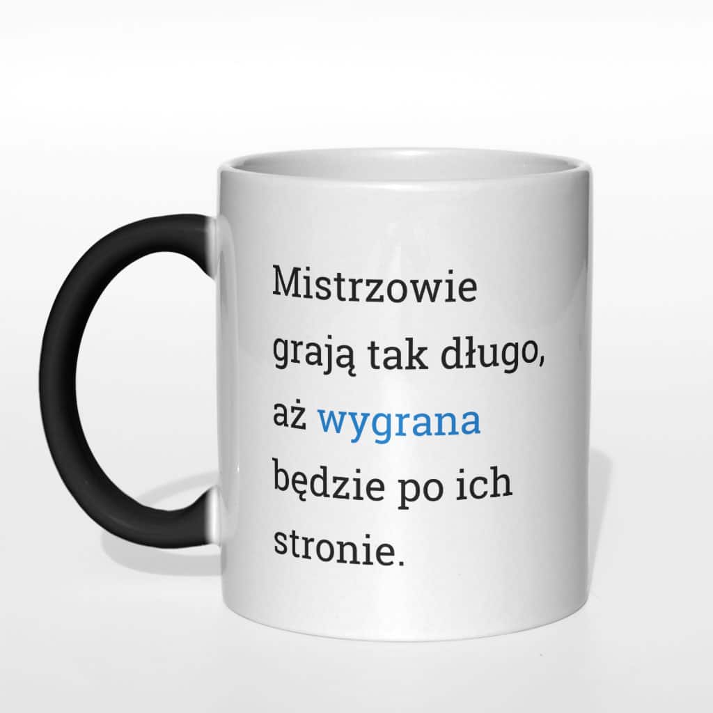 Mistrzowie grają tak długo kubek - zdjęcie 1