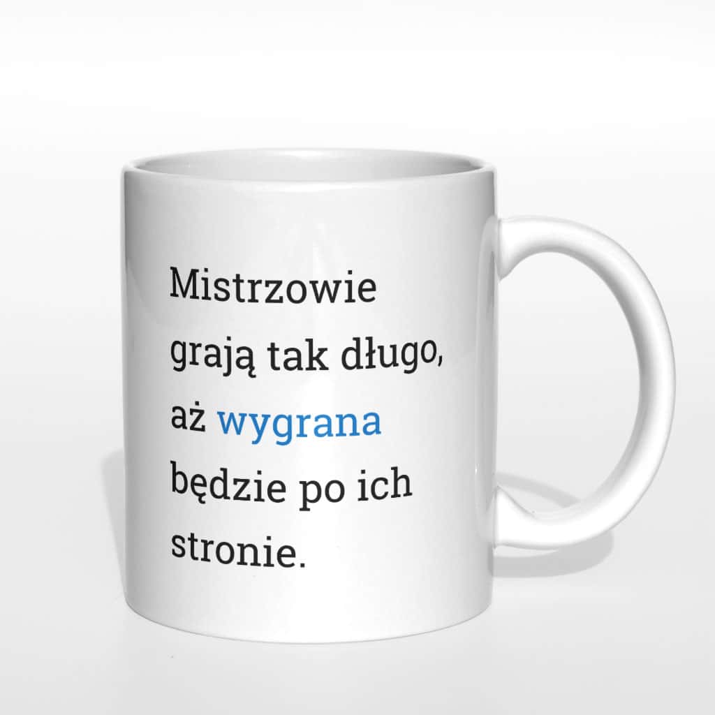 Mistrzowie grają tak długo kubek - zdjęcie 4