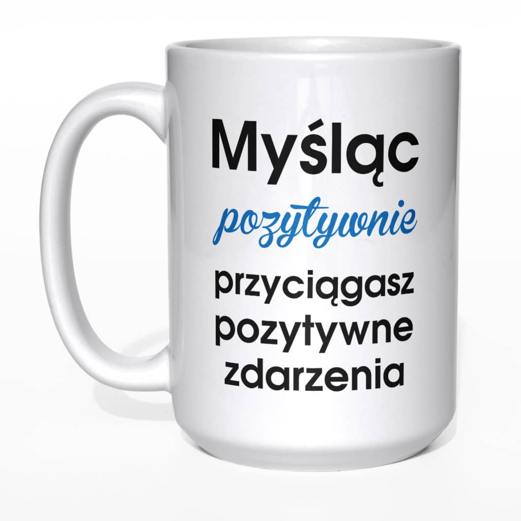 Myśląc pozytywnie kubek - zdjęcie 3