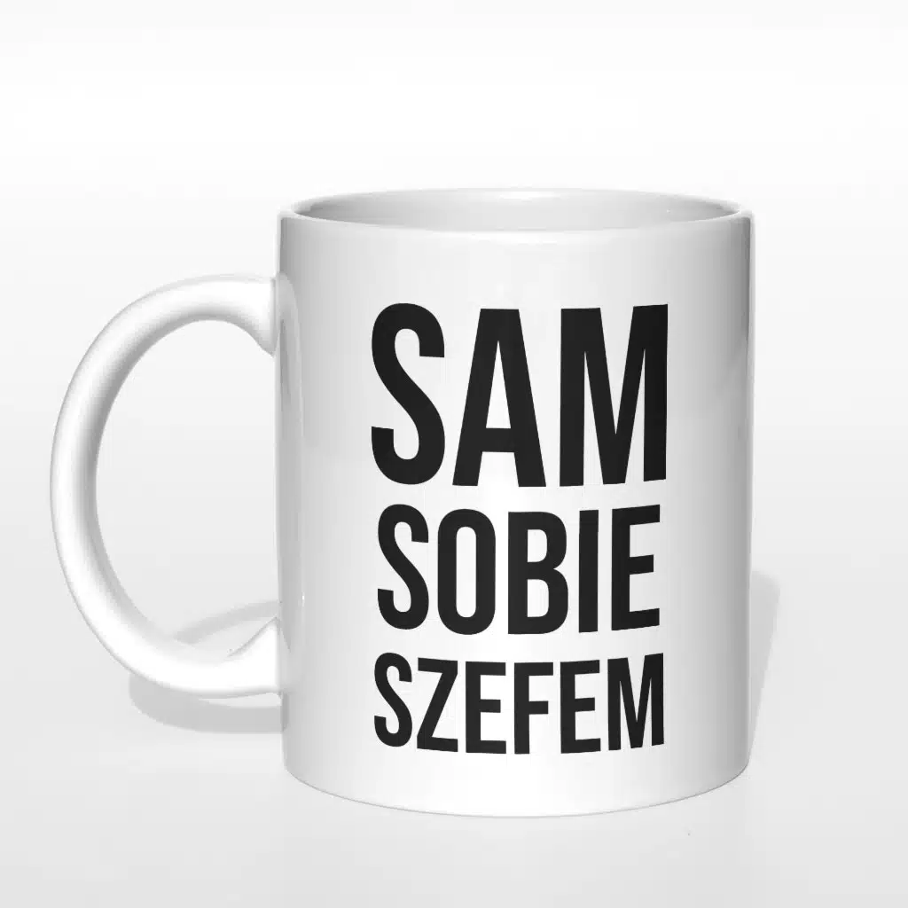 Sam sobie szefem kubek - zdjęcie 1