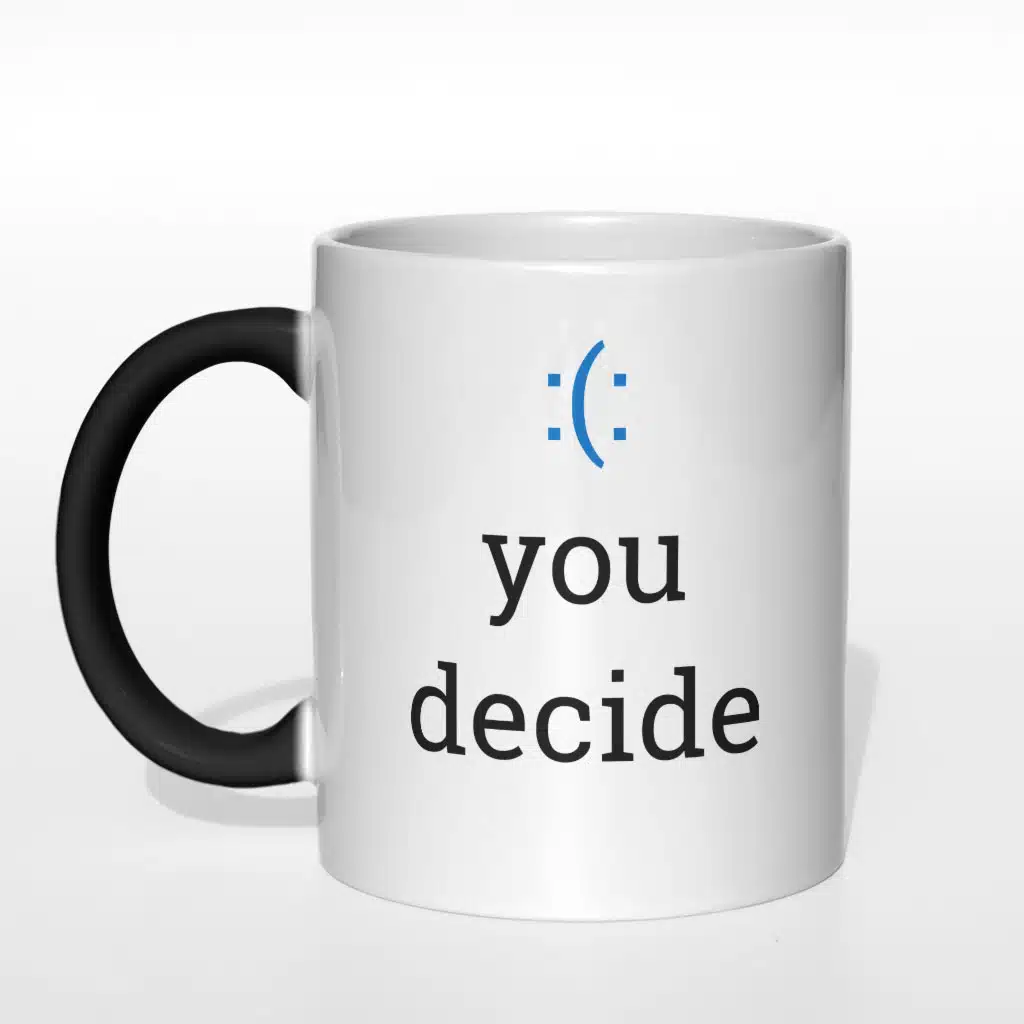 You decide kubek - zdjęcie 1