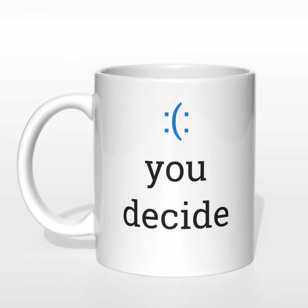 You decide kubek - zdjęcie 3