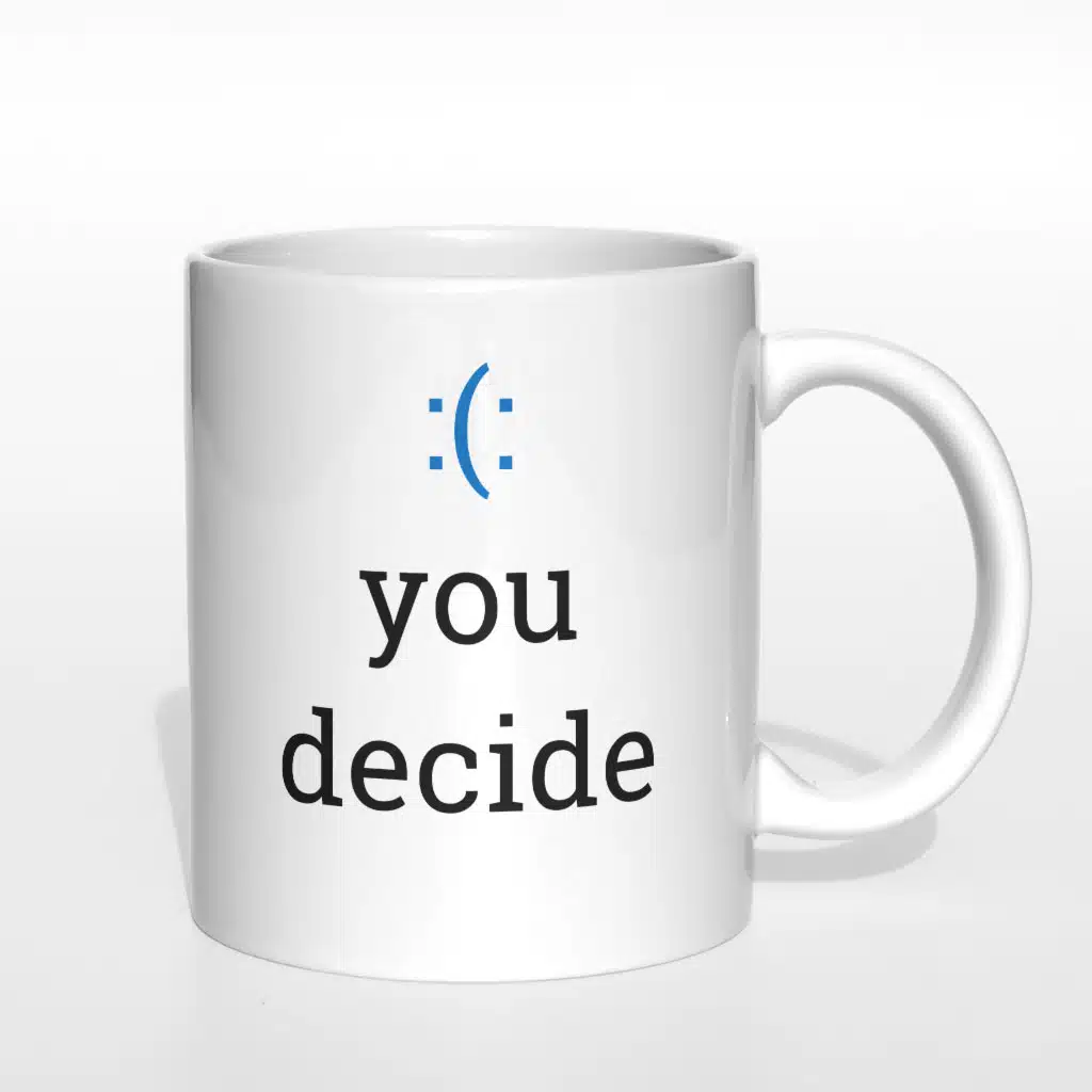 You decide kubek - zdjęcie 4