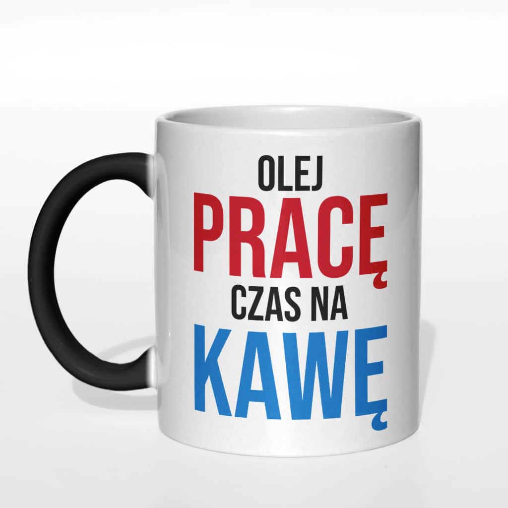 Olej pracę czas na kawę kubek - zdjęcie 5