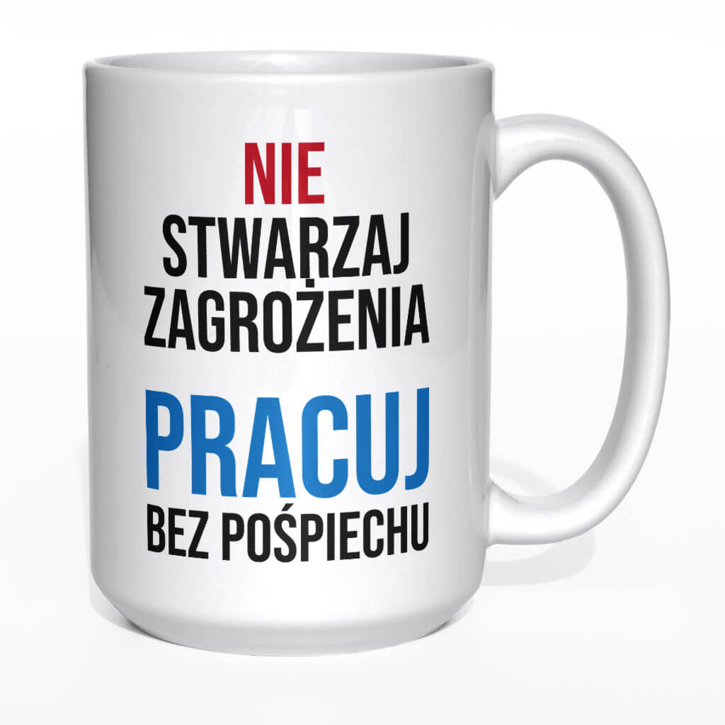 Nie stwarzaj zagrożenia kubek - zdjęcie 6