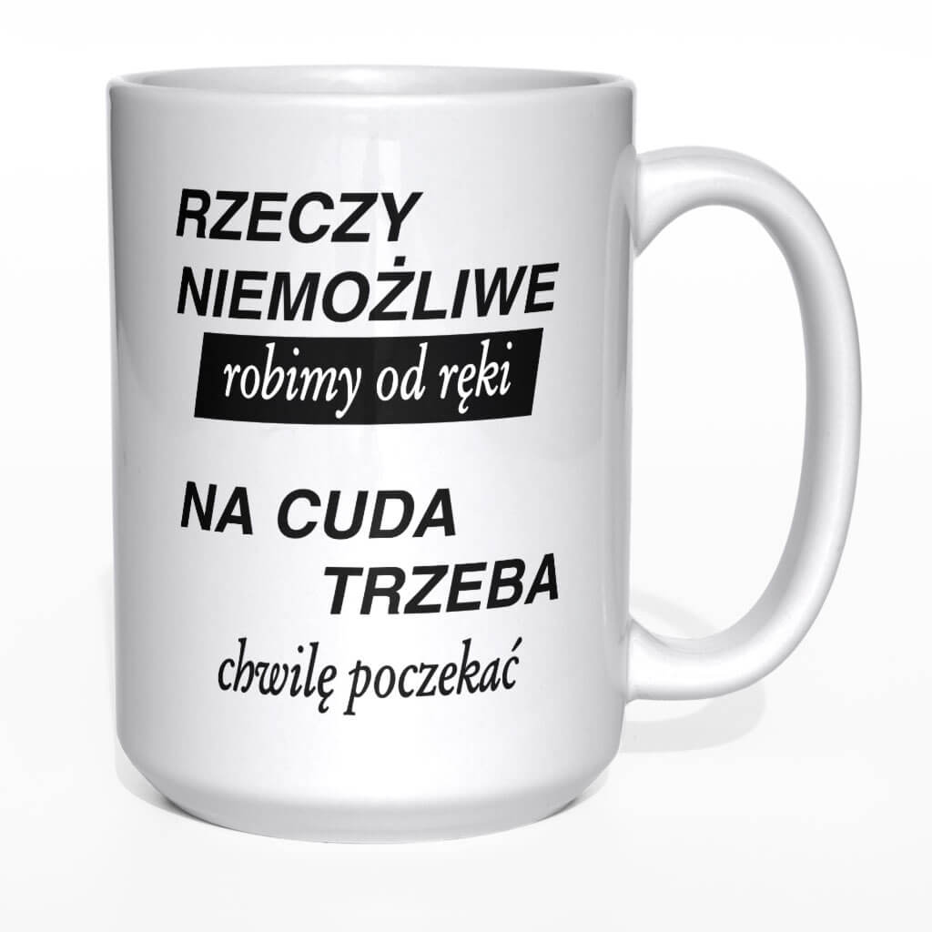 Rzeczy niemożliwe robimy od ręki kubek - zdjęcie 2