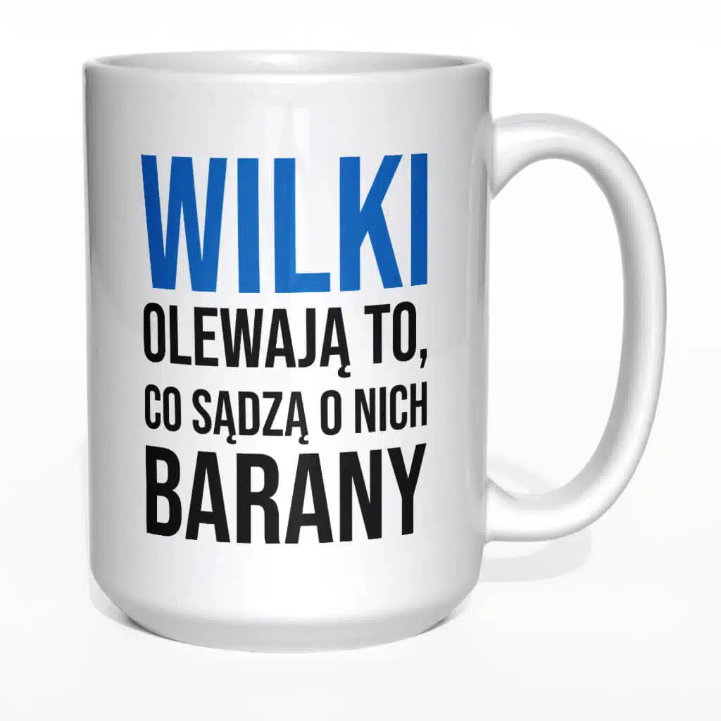 Wilki olewają to co sądzą o nich barany kubek - zdjęcie 6