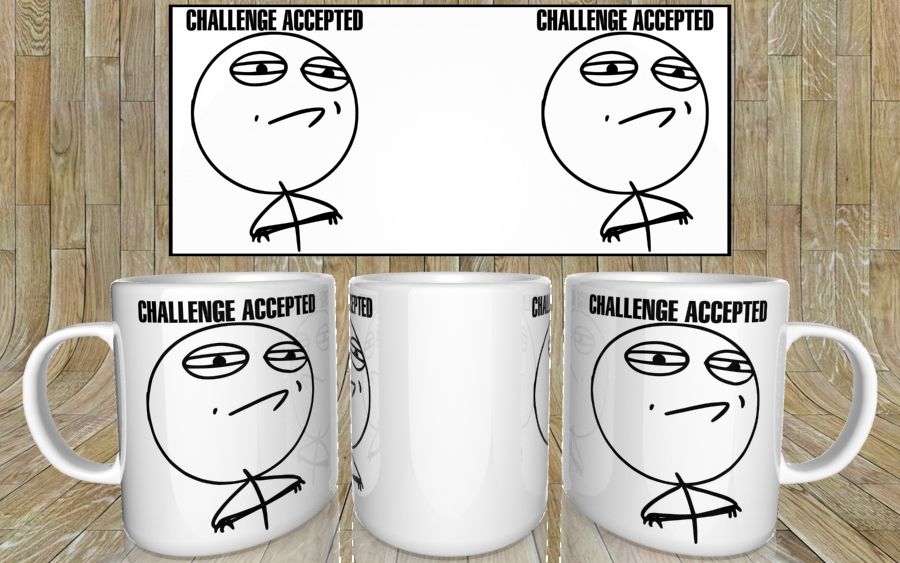 Challenge Accepted kubek - zdjęcie 4