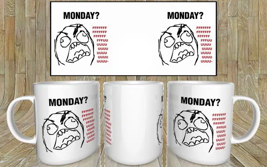 Monday? Fuuuu kubek - zdjęcie 4
