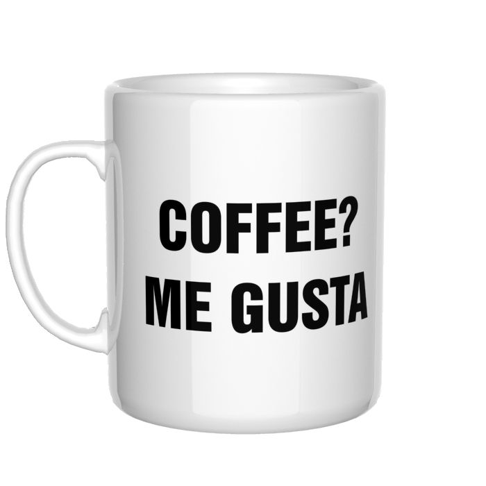 Coffee? Me Gusta kubek - zdjęcie 1