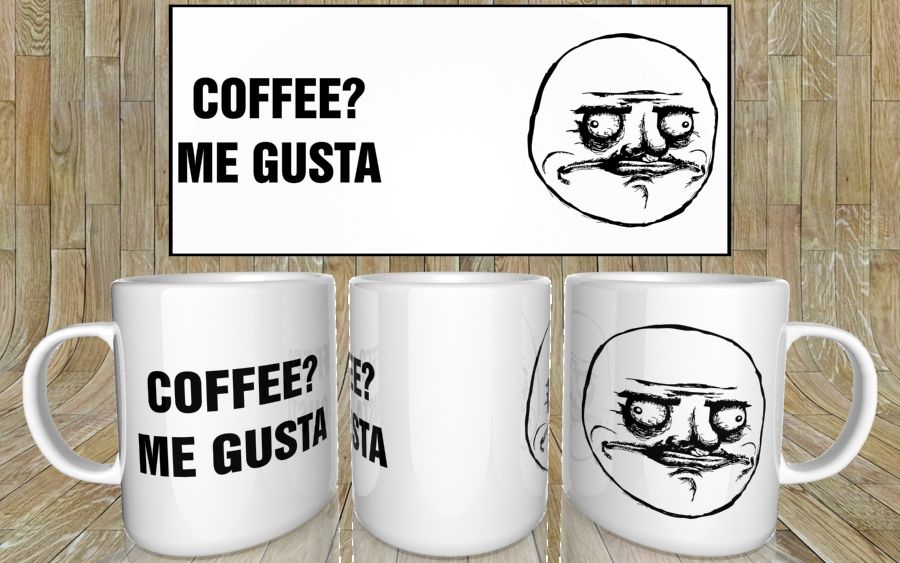 Coffee? Me Gusta kubek - zdjęcie 4