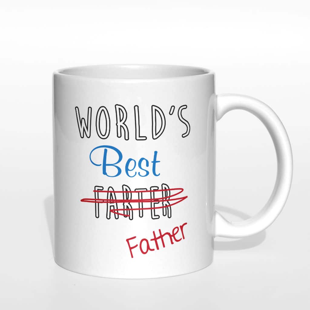 Worlds best Farter...FATHER! Kubek - zdjęcie 4