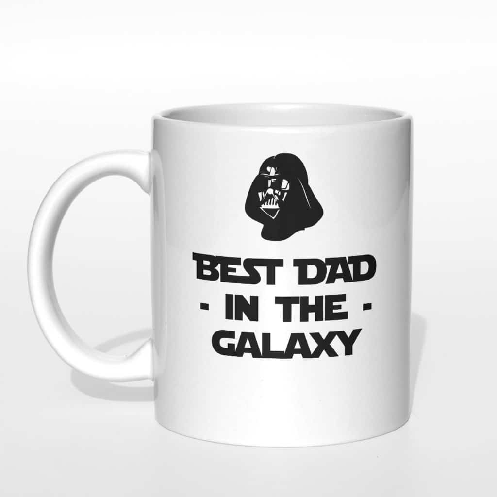 Best Dad in the galaxy kubek - zdjęcie 1