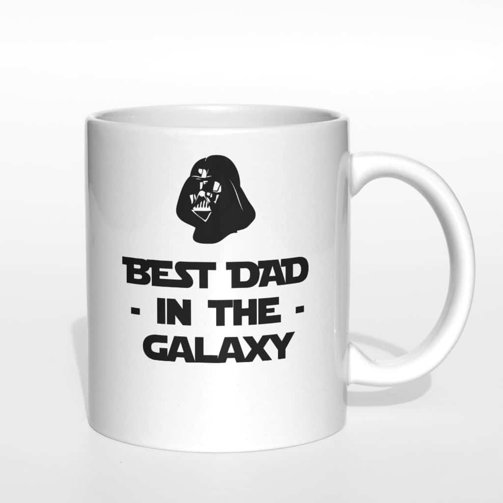 Best Dad in the galaxy kubek - zdjęcie 2